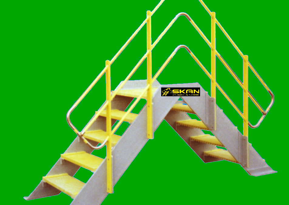 Puente en fibra de vidrio