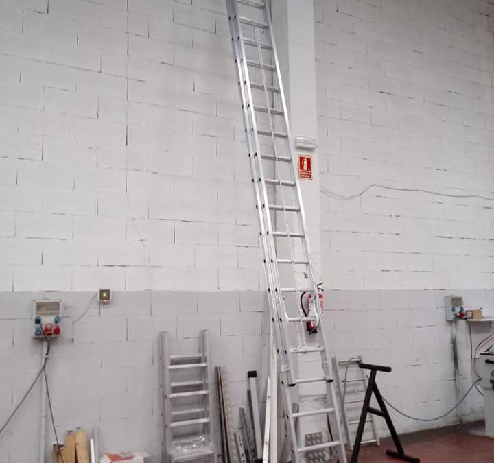 Extensible de 2 tramos con cuerda