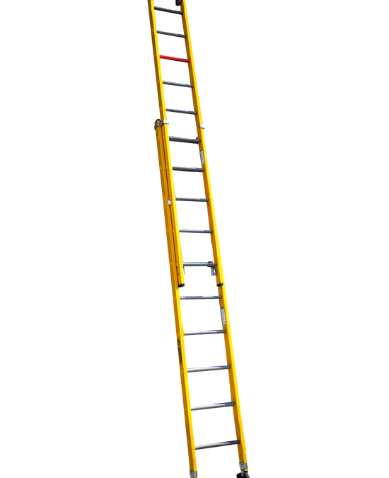 Escalera de 2 tramos extensible