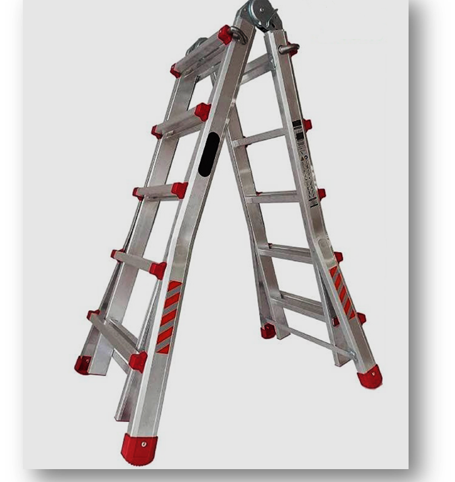 Escalera de rótulas multiusos
